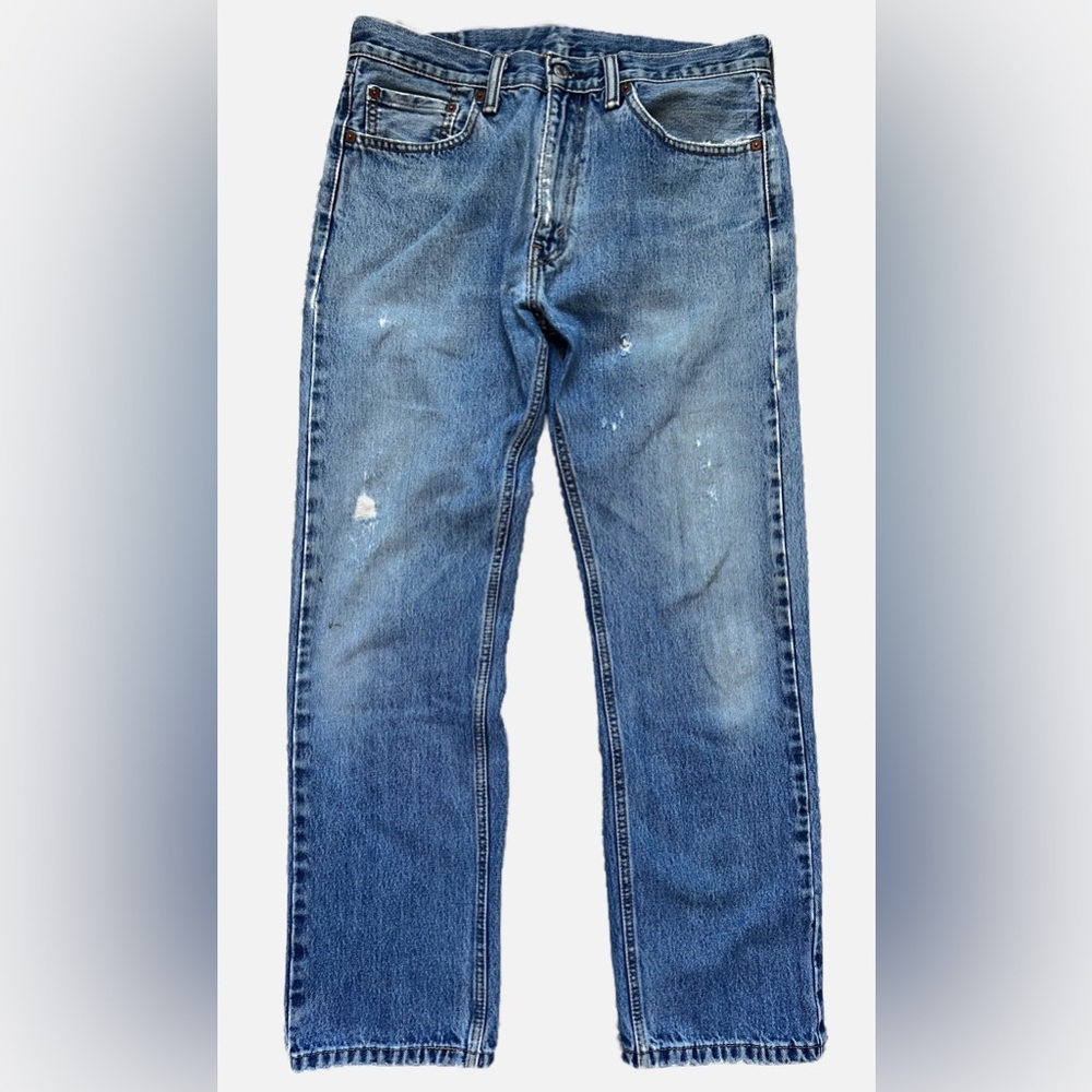 Levi's 505 Men's Jeans Size 32/30 Worn And Broken In Straight Leg Jeans